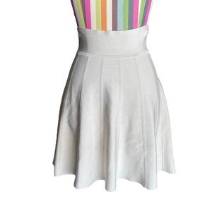 Wilfred Beige A-Line Skirt 0780